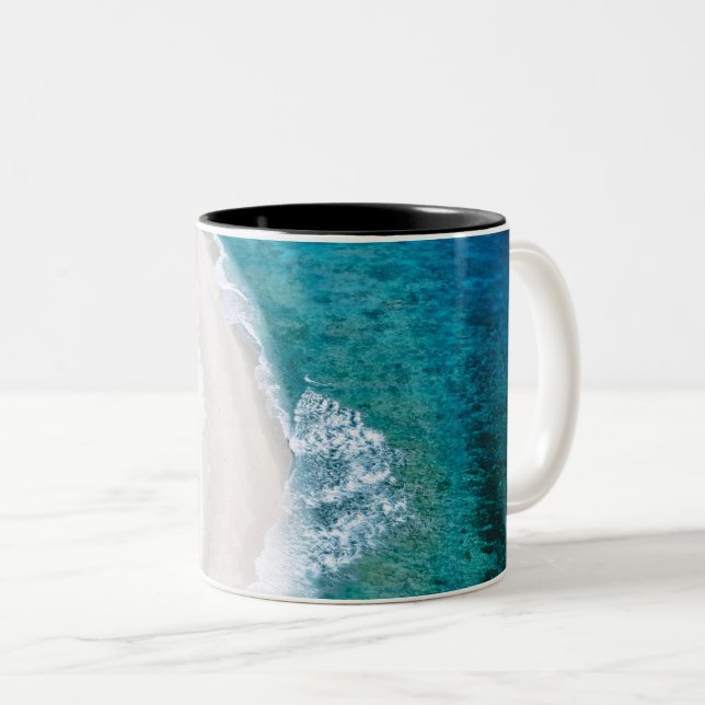 Tasse 2 Couleurs Vie maritime (Devant droit)