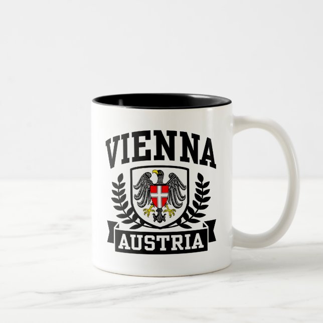 Tasse 2 Couleurs Vienne Autriche (Droit)