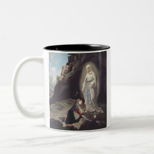 Tasse 2 Couleurs Vierge Marie de Lourdes