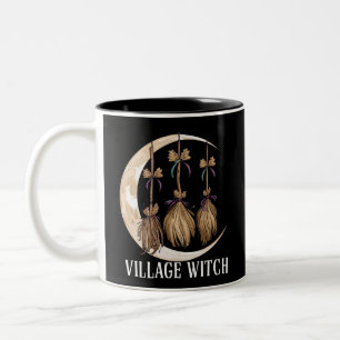 Tasse 2 Couleurs Village Witch gothique Occulte Wicca Pagan Nature