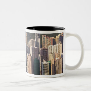 Tasse 2 Couleurs Ville de Hong Kong, Chine