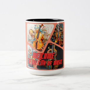 Tasse 2 Couleurs Ville de la musique