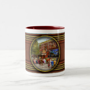 Tasse 2 Couleurs Ville - NY - Fête du 14 juillet 1913