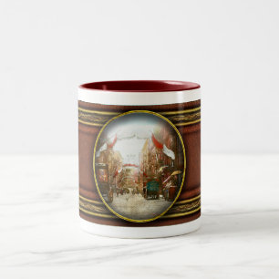 Tasse 2 Couleurs Ville - NY - La Fête de San Genero 1908