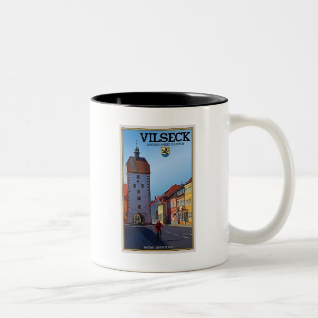 Tasse 2 Couleurs Vilseck - tour (Droit)