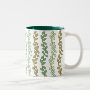 Tasse 2 Couleurs Vin et feuille de muscade