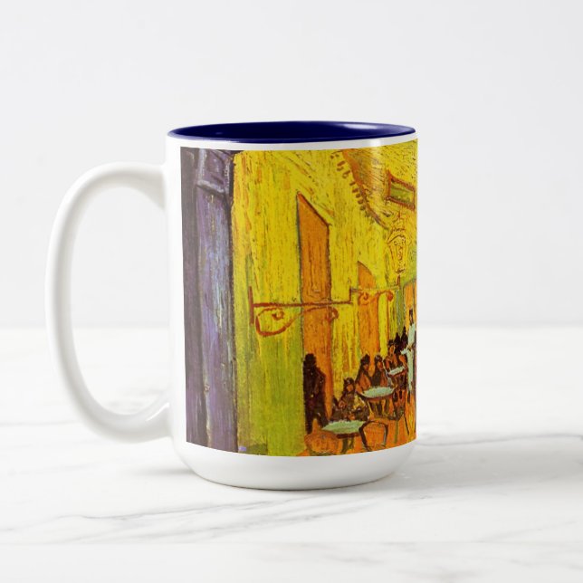 Tasse 2 Couleurs Vincent Van Gogh Café Terrasse Au Night Fine Art (Gauche)