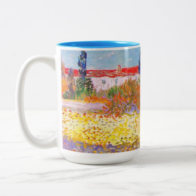 Tasse 2 Couleurs Vincent Van Gogh Flower Garden (Gauche)