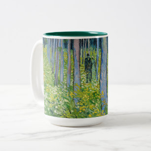 Tasse 2 Couleurs Vincent van Gogh - Sous-bois avec deux personnages