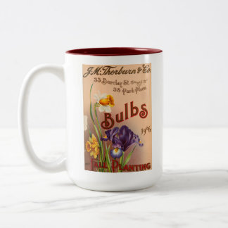 Tasse 2 Couleurs Vintage 1902 Harrison & Sons Nurseries Annonce d'a