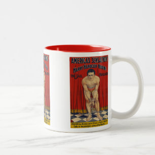 Tasse 2 Couleurs Vintage Harry Handcuff Houdini - Le Déchiqueur