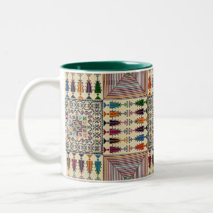 Tasse 2 Couleurs Vintage Maroc Motif