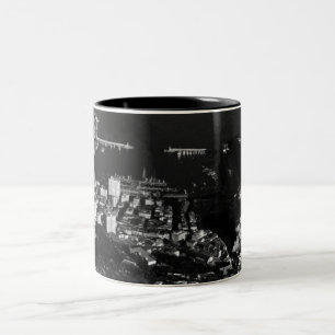 Tasse 2 Couleurs Vintage Monaco Principauté - Aperçu du port 1970