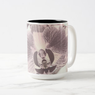 Tasse 2 Couleurs Vintage, Orchidée