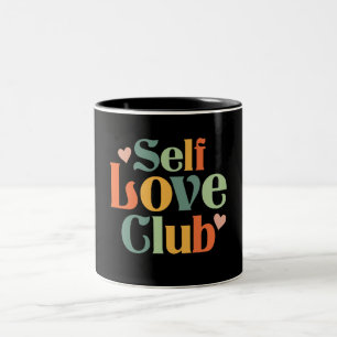 Tasse 2 Couleurs Vintage Self Love Club Inspirational Christian