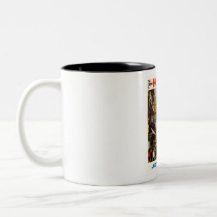 Tasse 2 Couleurs Vintage voyage de Hong Kong