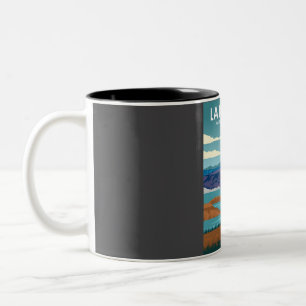 Tasse 2 Couleurs Vintage voyage de l'aire nationale de loisirs du l