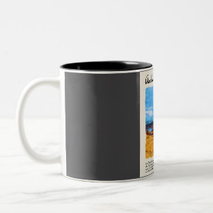 Tasse 2 Couleurs Vintage voyage du parc national Arches
