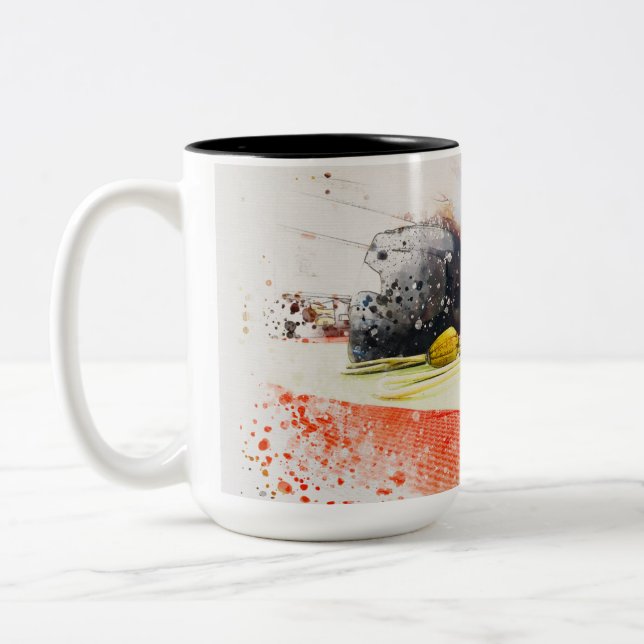 Tasse 2 Couleurs Violence au repos (Gauche)