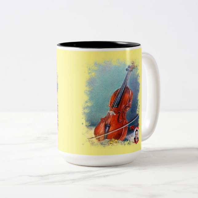 Tasse 2 Couleurs Violín (Devant droit)