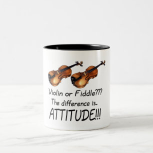 Tasse 2 Couleurs Violon ou violon ? ? ?