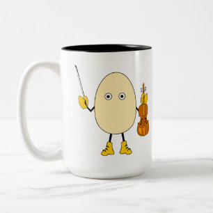 Tasse 2 Couleurs Violoniste d'Egghead
