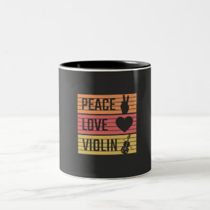 Tasse 2 Couleurs Violoniste violon