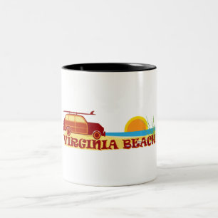 Tasse 2 Couleurs Virginia Beach.