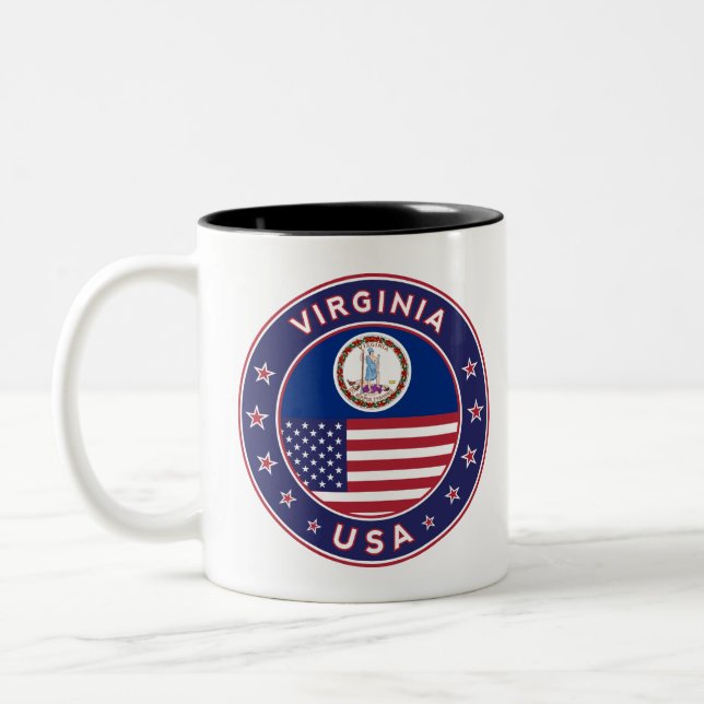 Tasse 2 Couleurs Virginie (Gauche)
