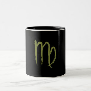 Tasse 2 Couleurs VIRGO Zodiaque Anniversaire Août Septembre Astrolo