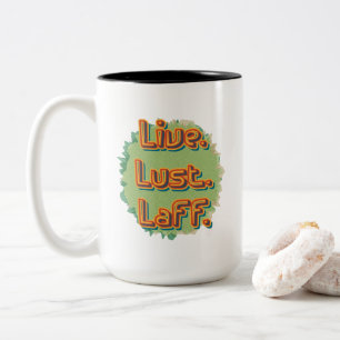 Tasse 2 Couleurs Vis. La luxure. Laff. Gfx-03