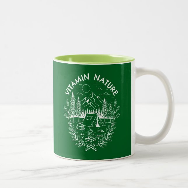 Tasse 2 Couleurs Vitamine Nature (Droit)