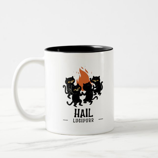 Tasse 2 Couleurs Vive Lucipurr (Gauche)