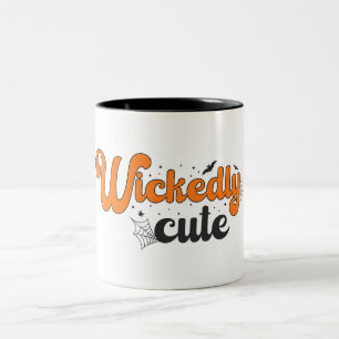 Tasse 2 Couleurs Vivement mignon - motif pour Halloween magique