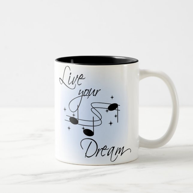 Tasse 2 Couleurs Vivent votre rêve (Droit)