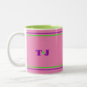 Tasse 2 Couleurs Vives et Colorées