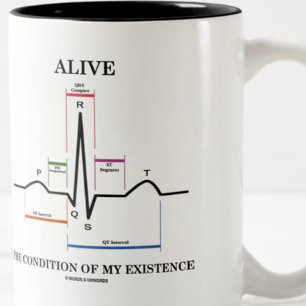 Tasse 2 Couleurs Vivez La Condition De Mon Rythme Sinus Existence