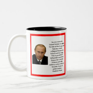 Tasse 2 Couleurs Vladimir Poutine