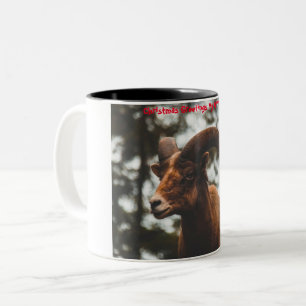 Tasse 2 Couleurs Vœux de Noël  Mon ami chéri