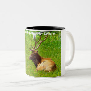 Tasse 2 Couleurs Vœux de Noël Mon Chasseur Cueilleur