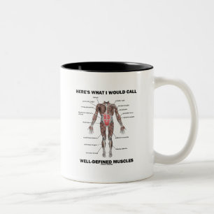 Tasse 2 Couleurs Voici ce que j'appellerais les muscles bien