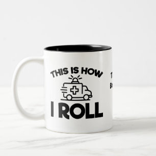 Tasse 2 Couleurs Voici comment je roule