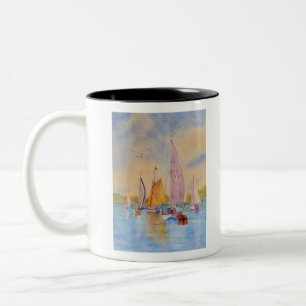 Tasse 2 Couleurs voile de coucher de soleil