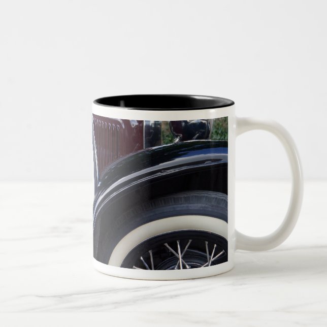 Tasse 2 Couleurs Voiture classique Ford A 1930 (Droit)