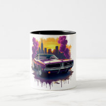 Voiture Musclée Graffiti
