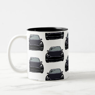 Tasse 2 Couleurs Voiture SUV pour véhicule électrique noir