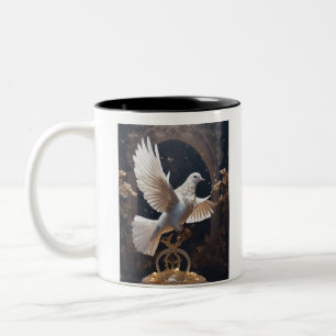 Tasse 2 Couleurs Vol de la liberté - Coupe de serpents de la colomb