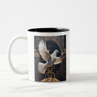 Tasse 2 Couleurs Vol de la liberté - Coupe de serpents de la colomb