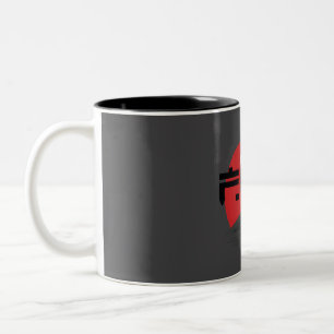 Tasse 2 Couleurs Volcan Fuji - Japon Lieu saint