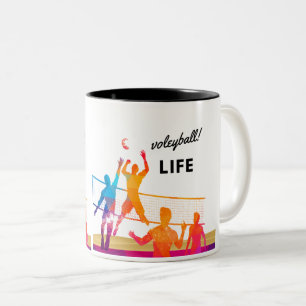 Tasse 2 Couleurs Volleyball Laife